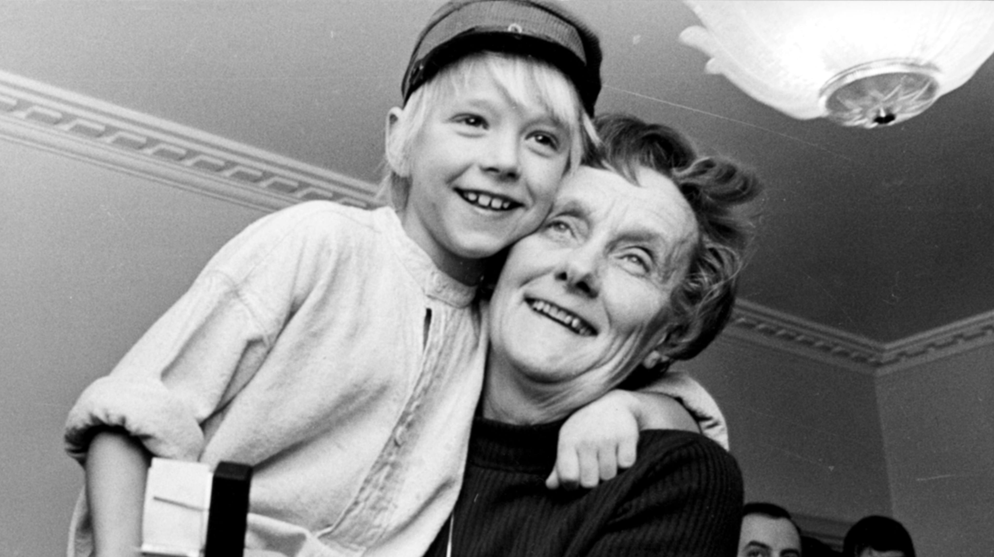 Jan Ohlsson og Astrid Lindgren.