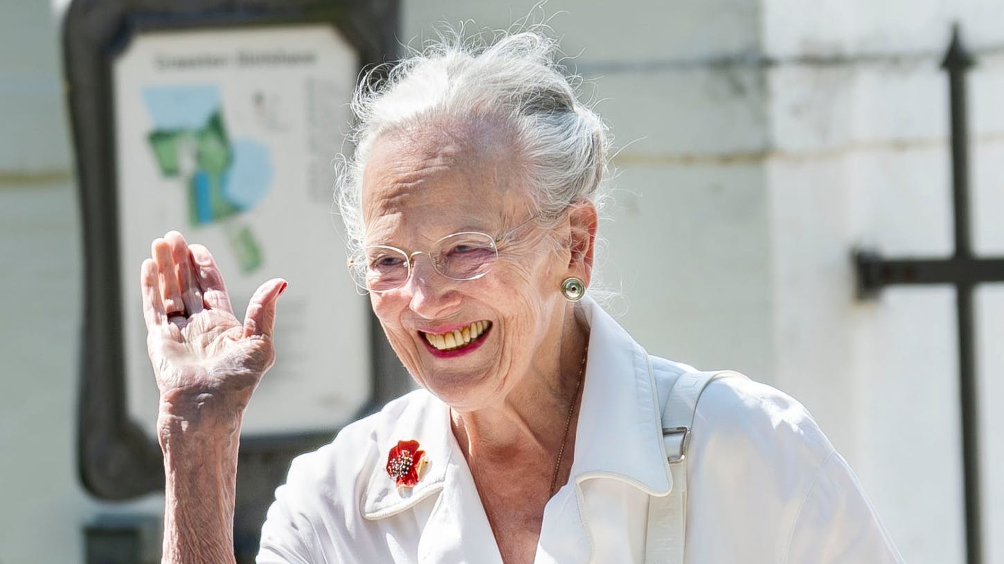Dronning Margrethe.