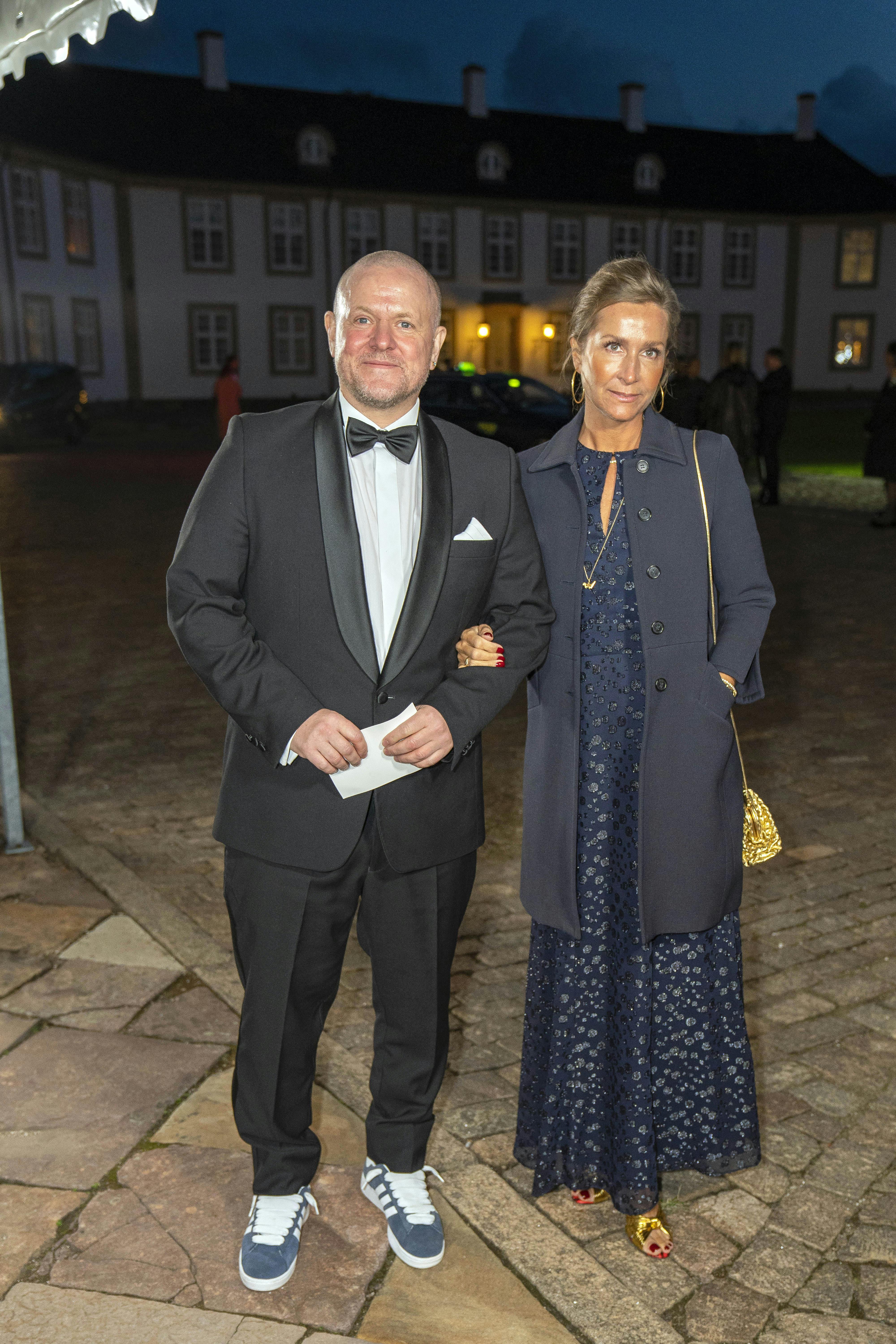 Anders Matthesen og hustruen Cemille i 2021.