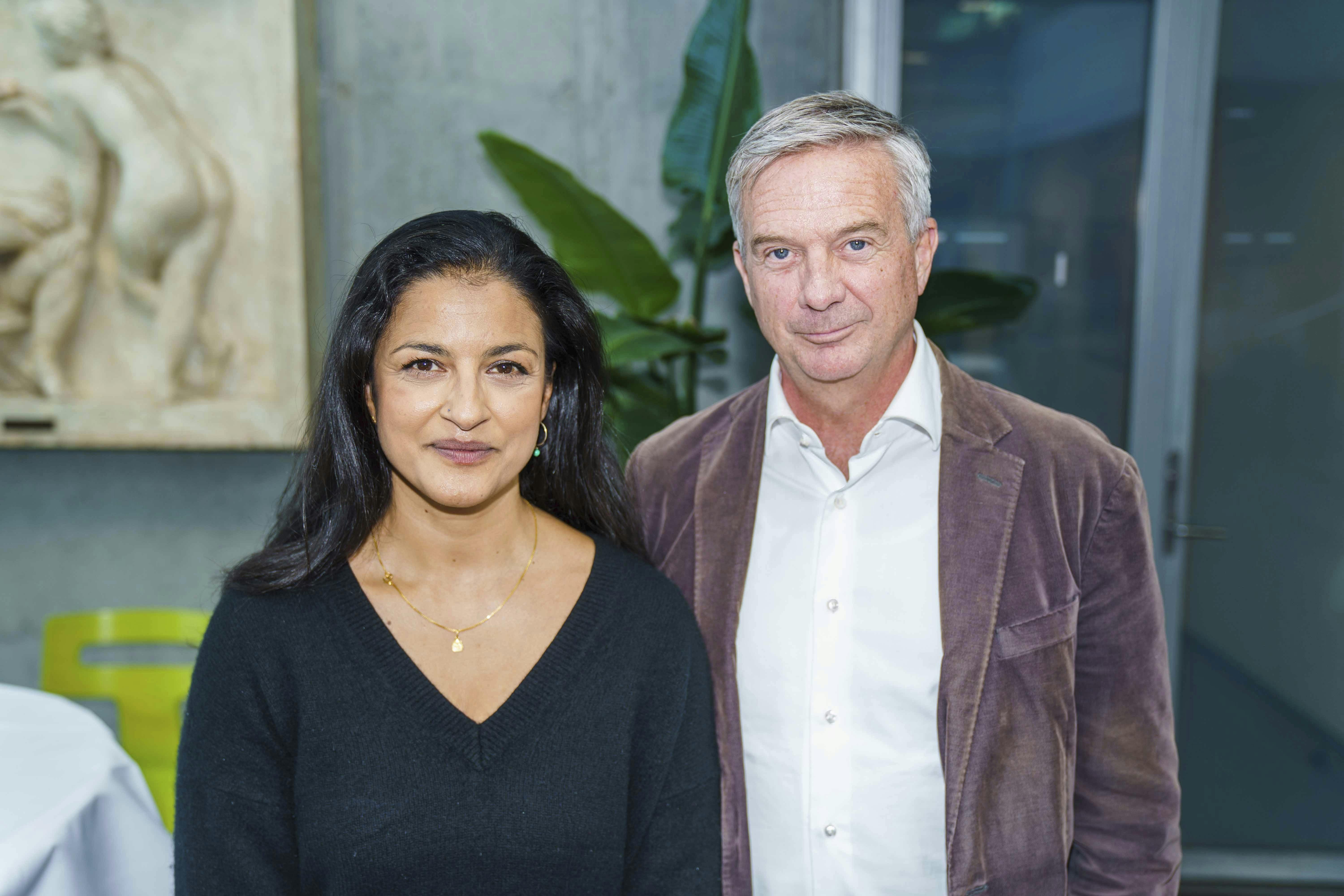 Divya Das og Kim Bildsøe-Lassen.