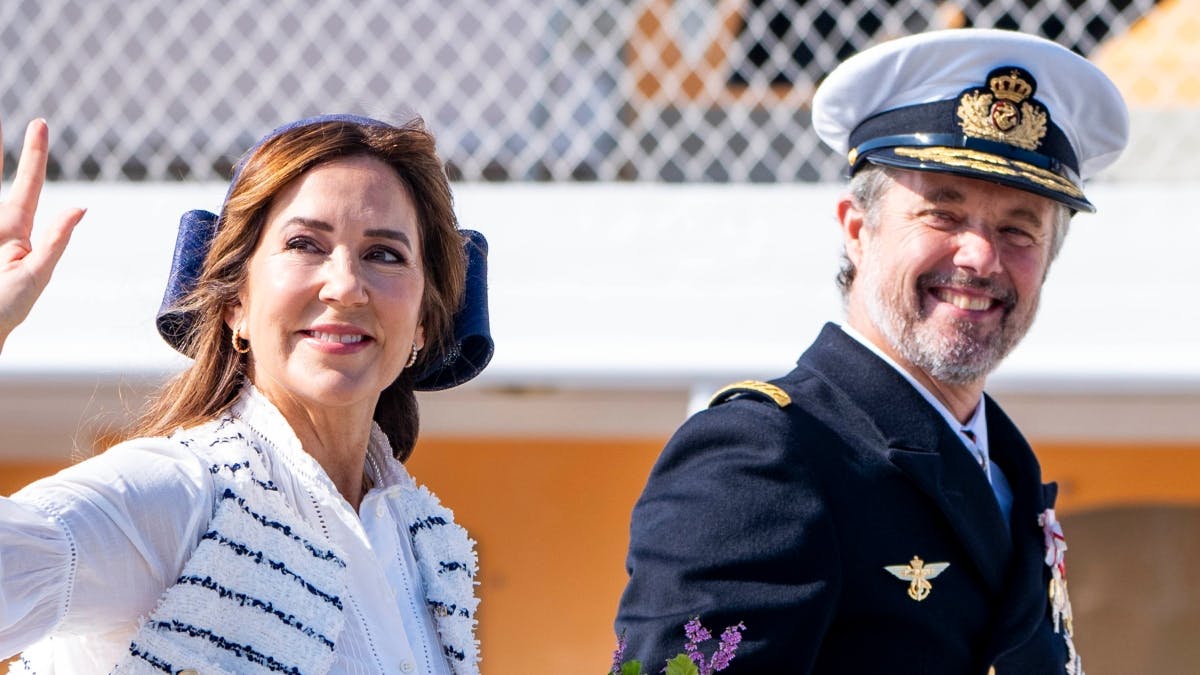 Dronning Mary og kong Frederik