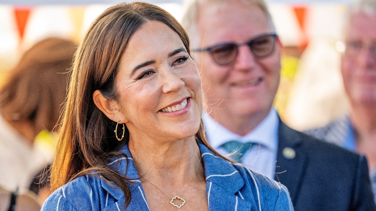 Dronning Mary ved Headspace-eventet. 
