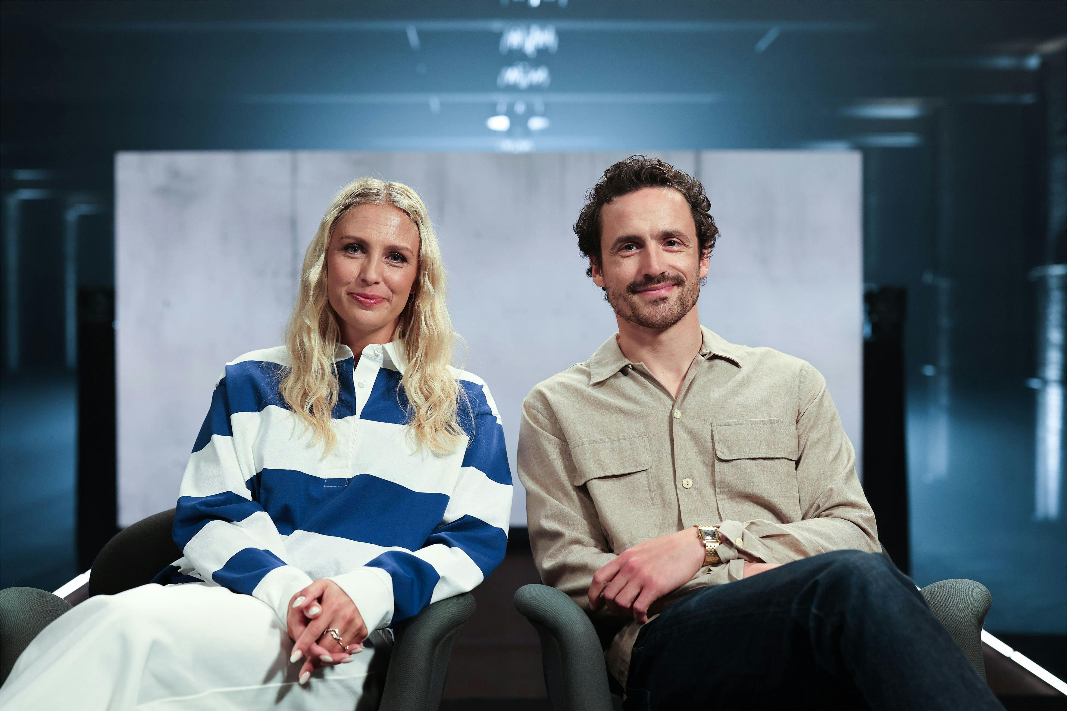 Josefine Høgh og Thomas Delaney i "Fortidens Hemmeligheder".
