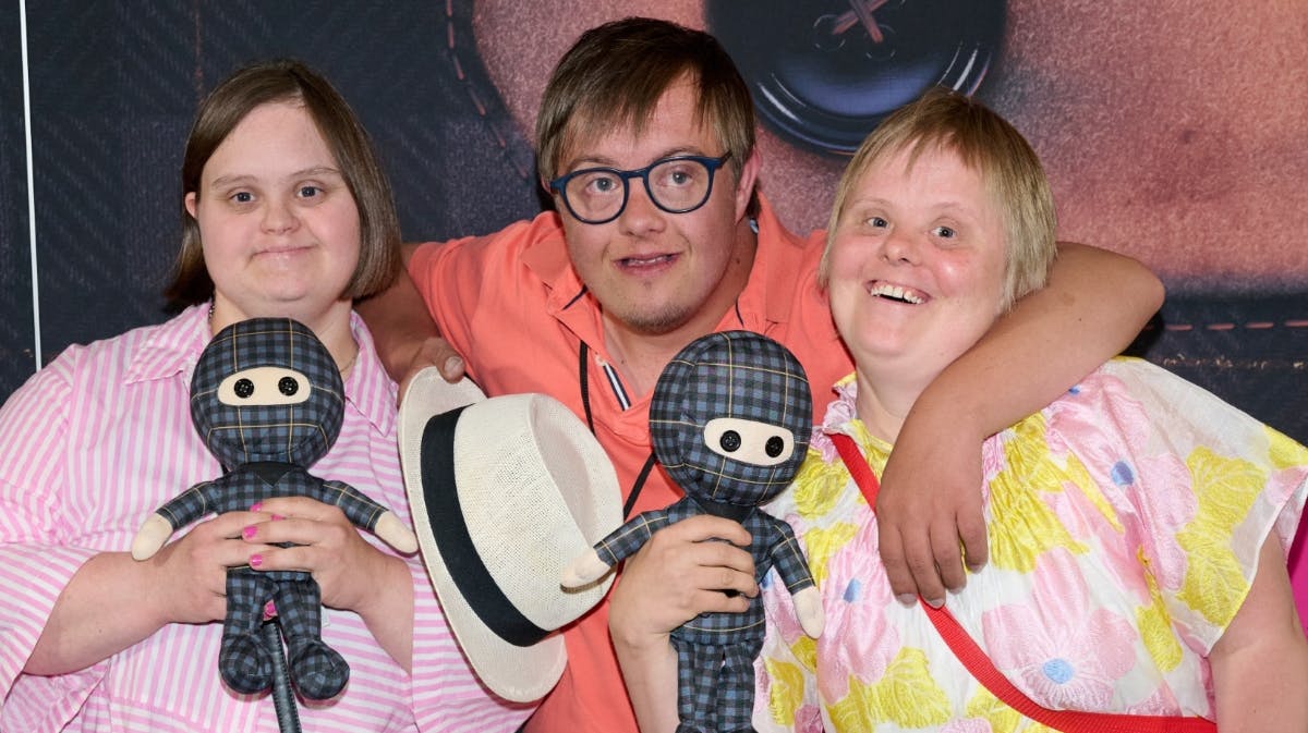 Stine, Jeff og Tilde fra "Ups, vi er voksne".