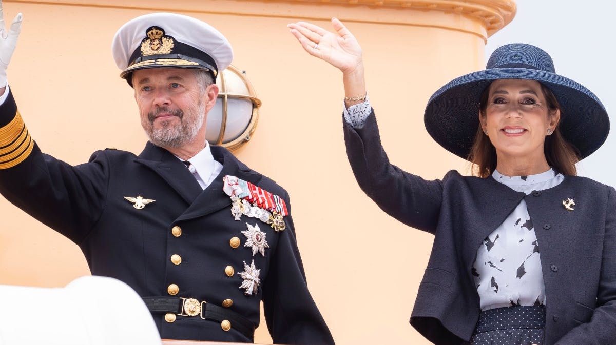 Kong Frederik og dronning Mary