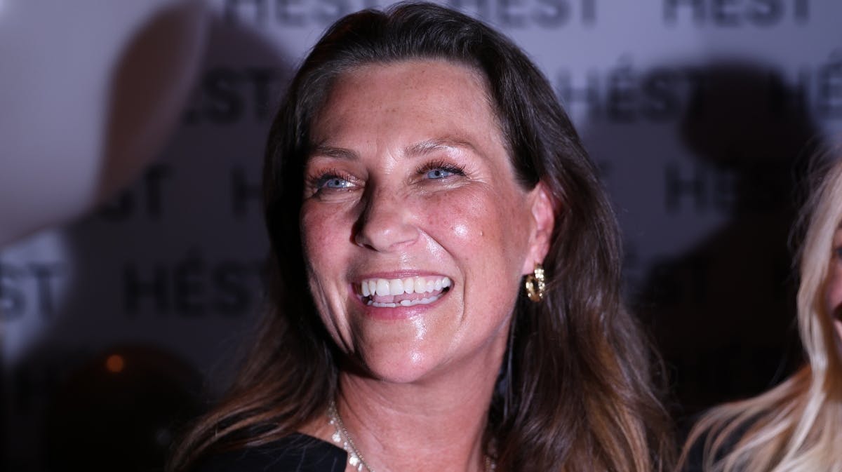 Märtha Louise under sin jubilæumsfejring søndag. 