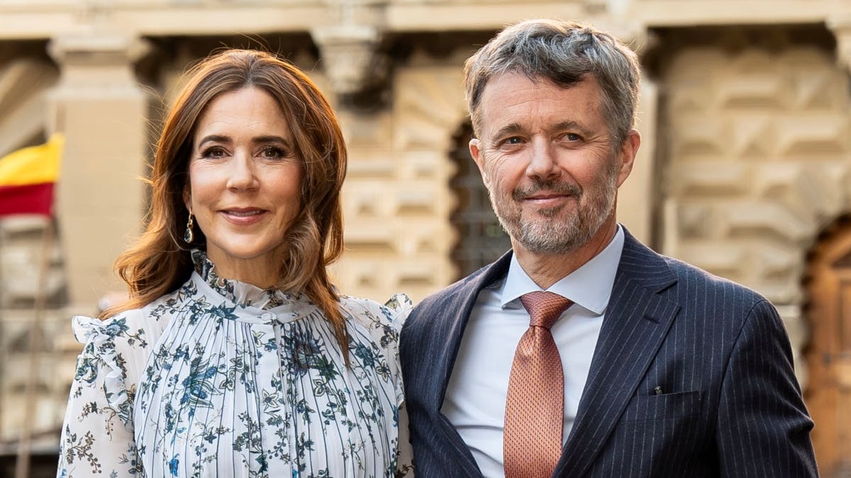 Dronning Mary og kong Frederik