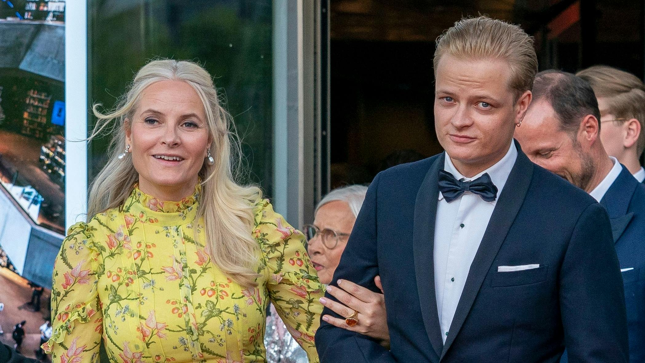 Kronprinsesse Mette-Marit og Marius Borg Høiby.