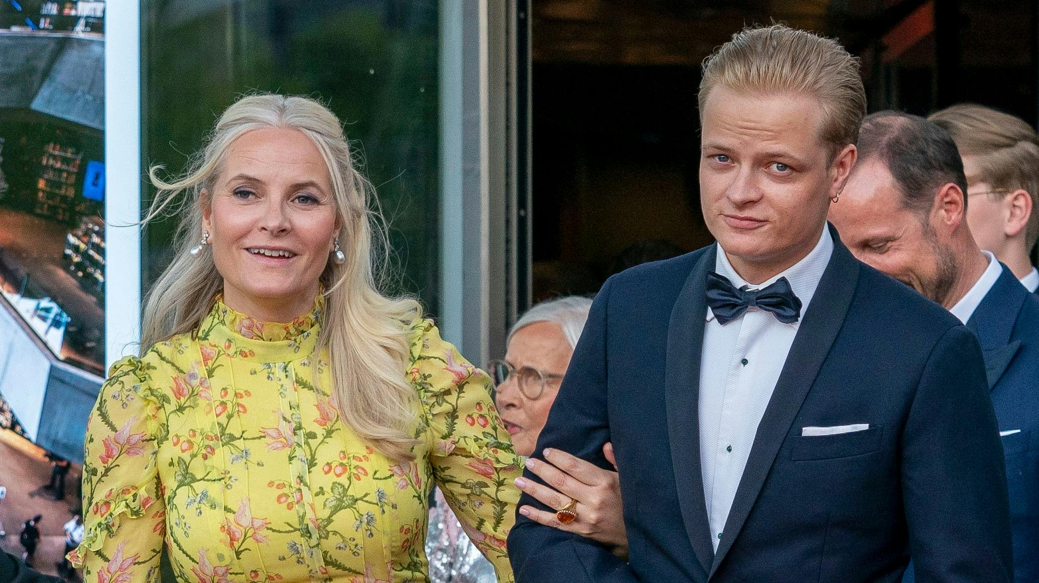 Kronprinsesse Mette-Marit og Marius Borg Høiby.
