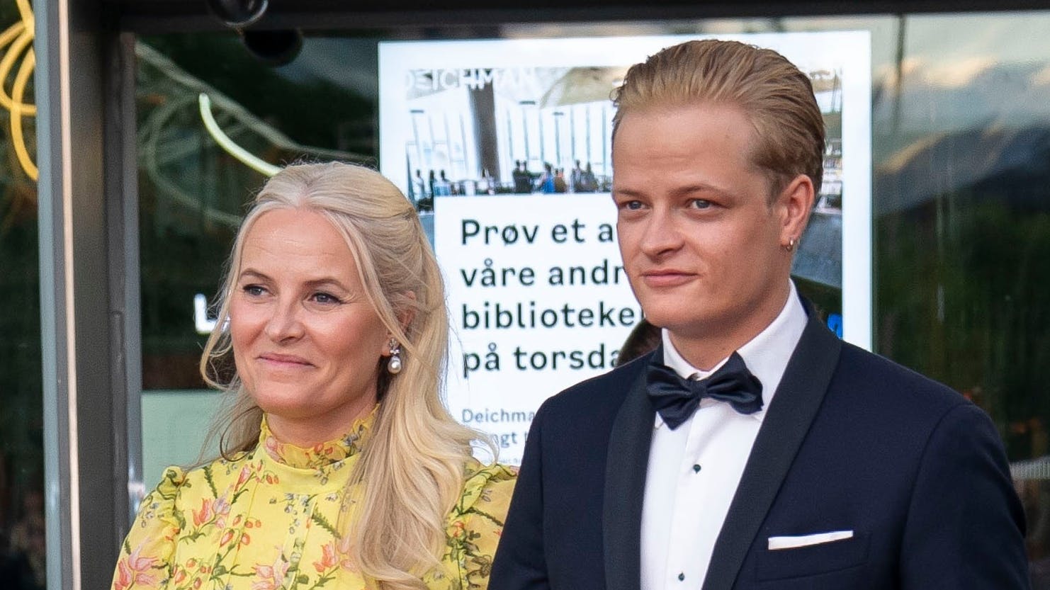 Kronprinsesse Mette-Marit og Marius Borg Høiby.