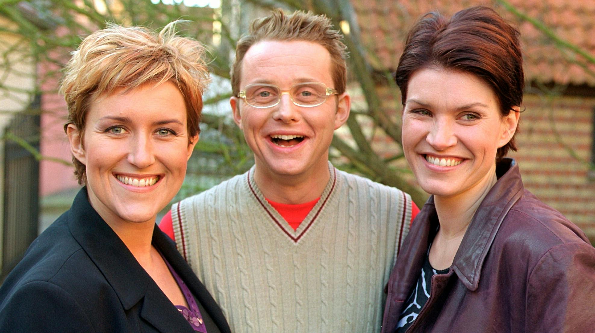 Lisbeth Janniche, Mads Vangsø og Anette Toftgaard var værter på "Big Brother" i 2001. 