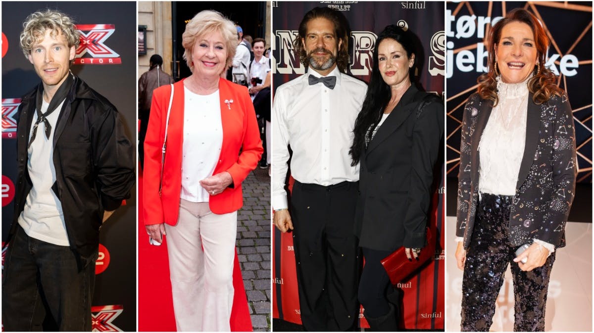 Christopher, Birthe Kjær, Søren Rasted, Lene Nystrøm og Lis Sørensen.
