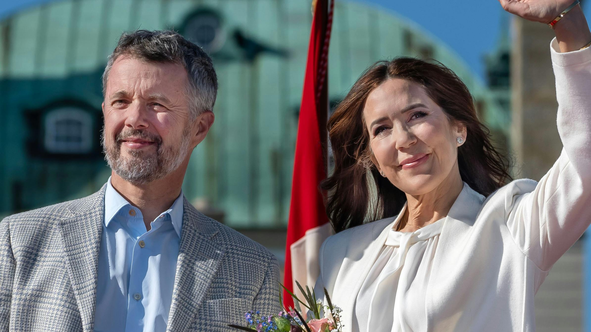 Kong Frederik og dronning Mary.&nbsp;