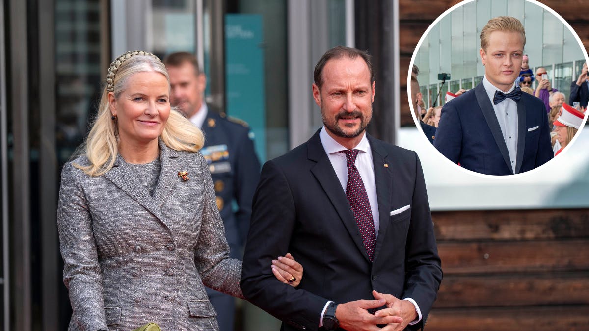 Kronprinsesse Mette-Marit og kronprins Haakon. Indsat foto: Marius Borg Høiby.&nbsp;