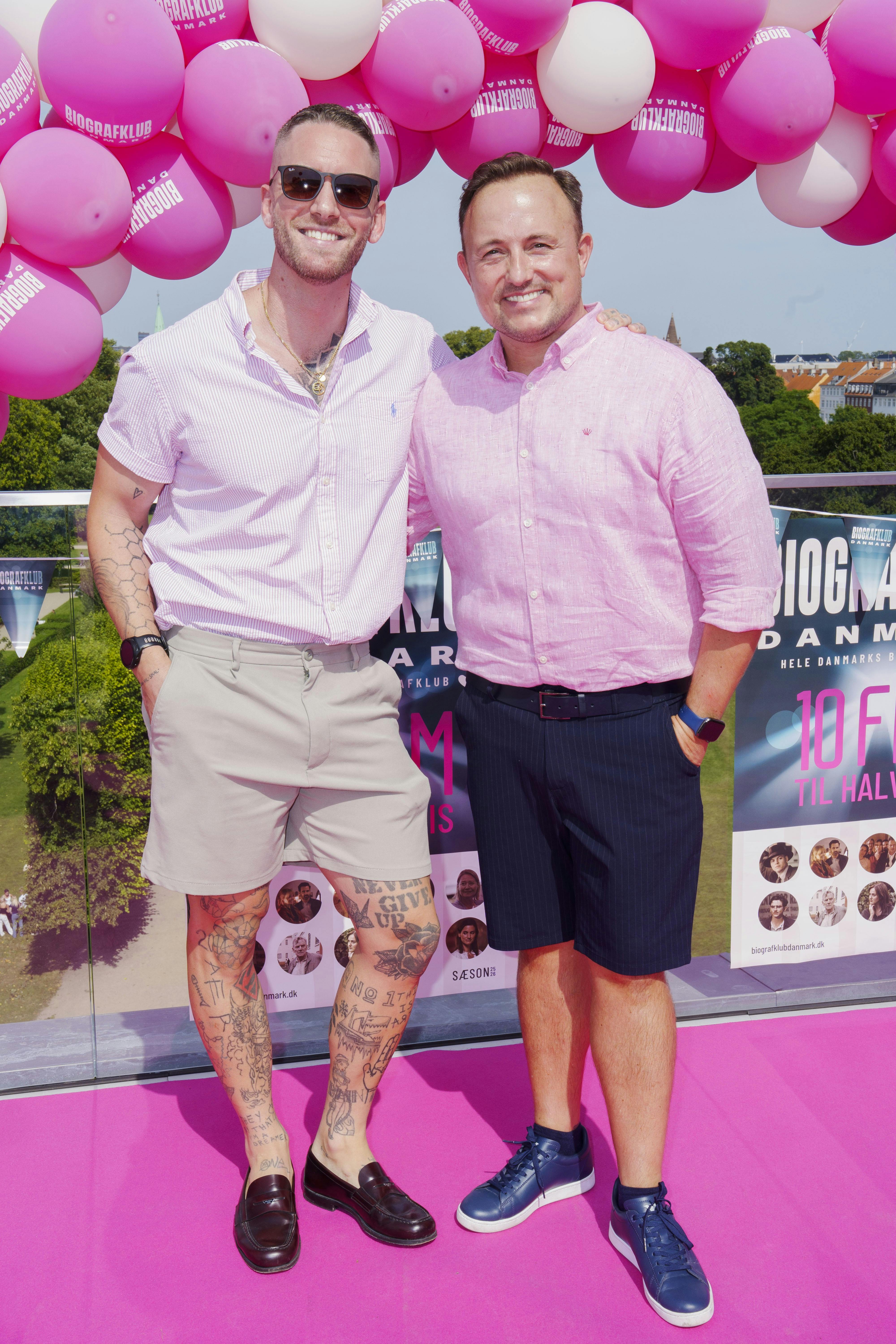 Thomas Evers Poulsen og Sæþór Kristínsson.