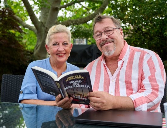Anette og James Price.