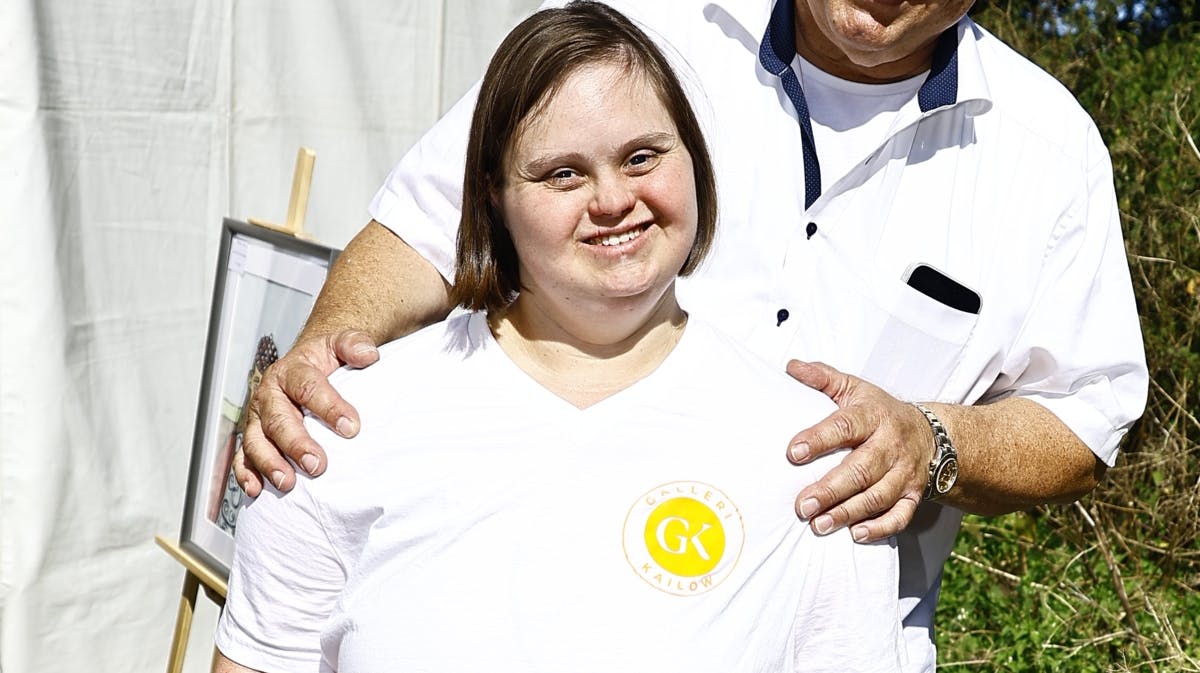 Stine var en kæmpe succes. 