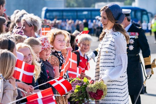 Dronning Mary og kong Frederik