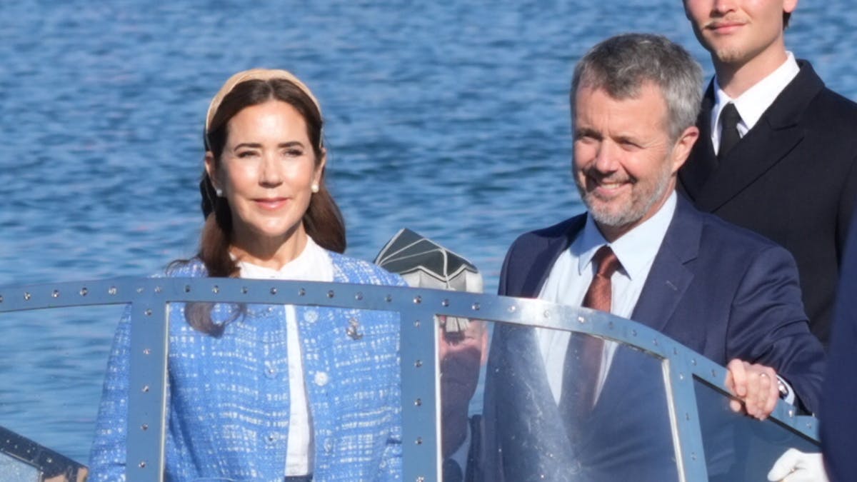 Dronning Mary og kong Frederik