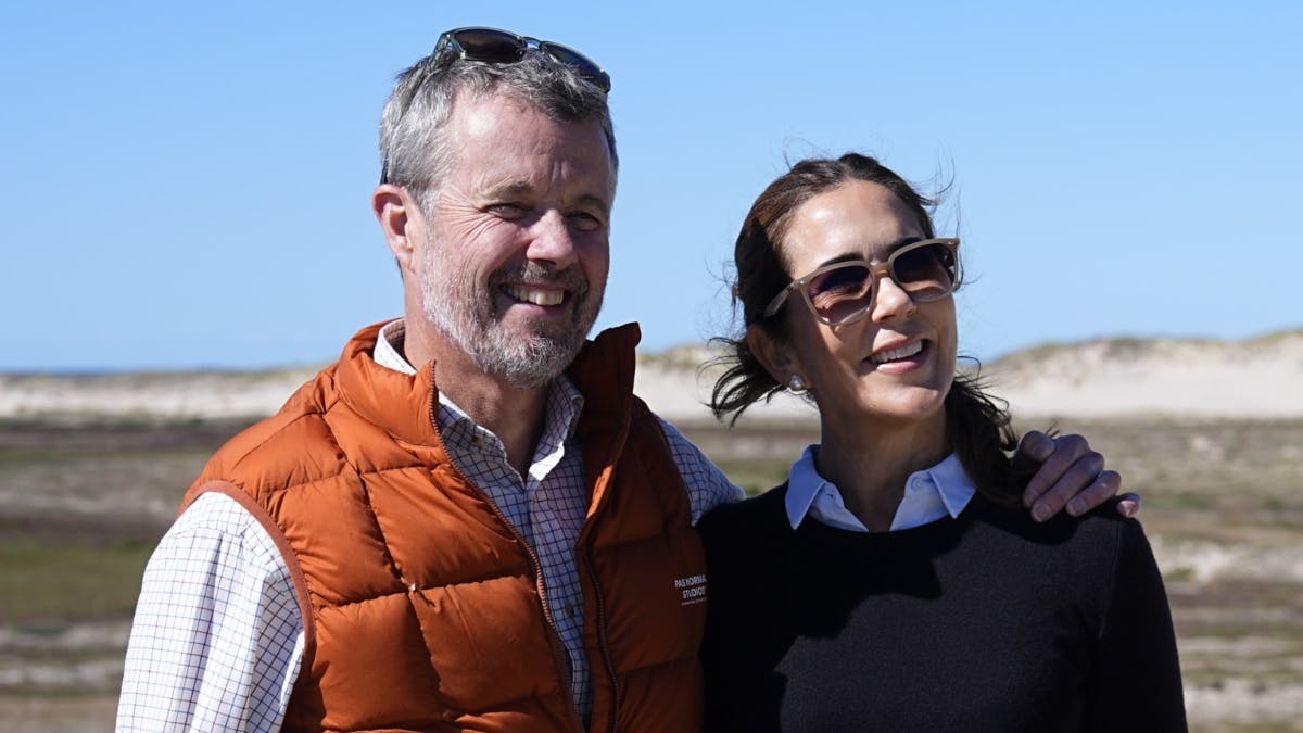 Kong Frederik og dronning Mary&nbsp;