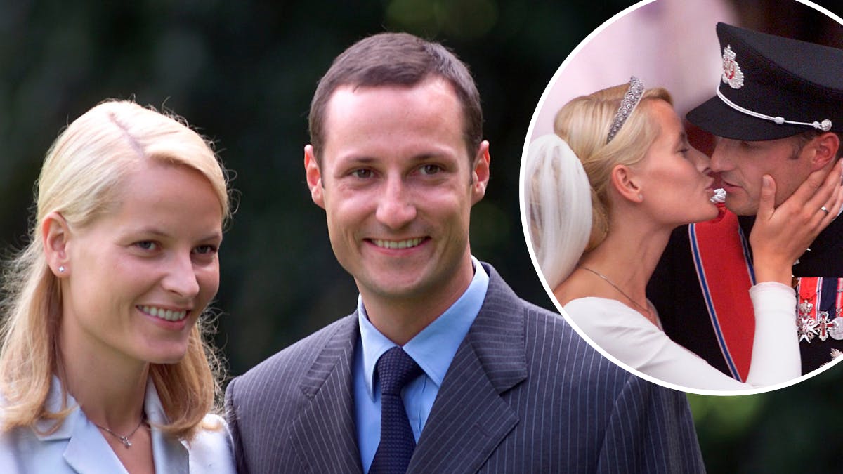 Kronprinsesse Mette-Marit og kronprins Haakon.&nbsp;
