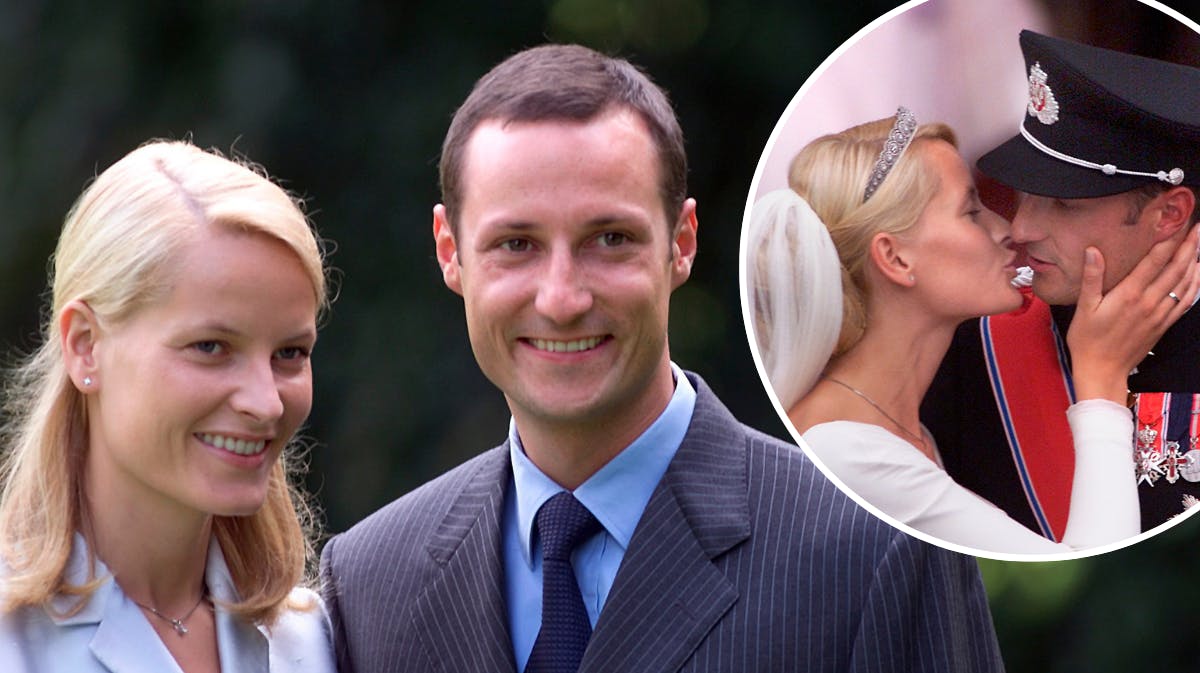 Kronprinsesse Mette-Marit og kronprins Haakon. 