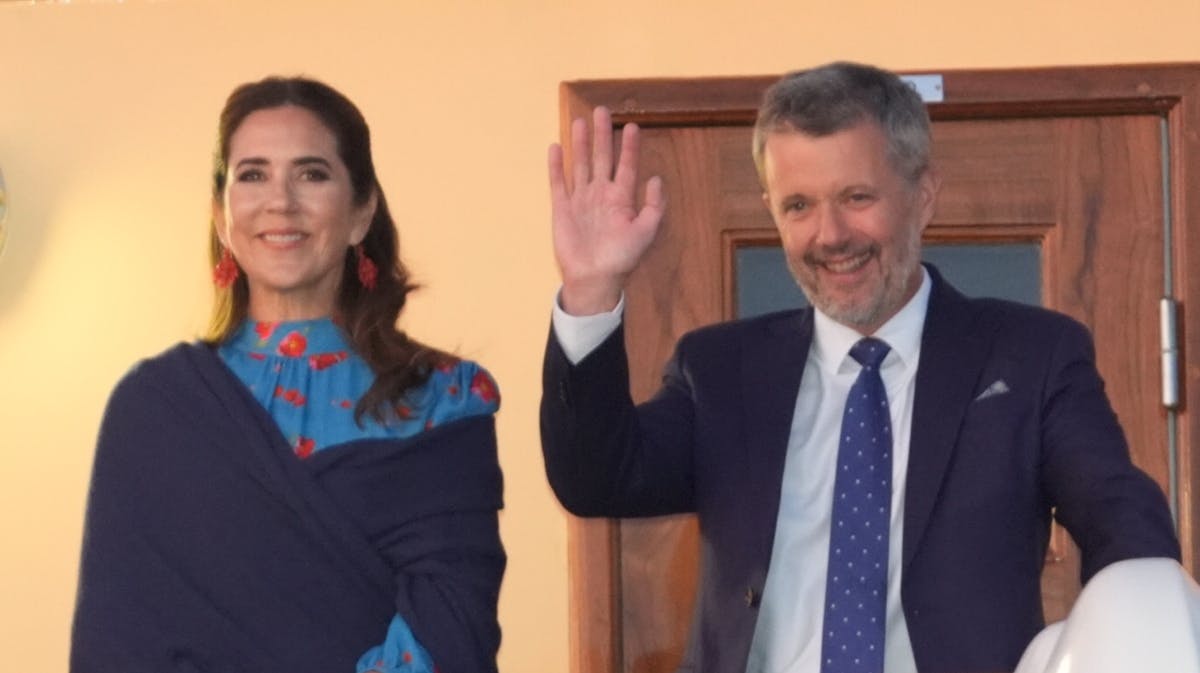 Dronning Mary og kong Frederik