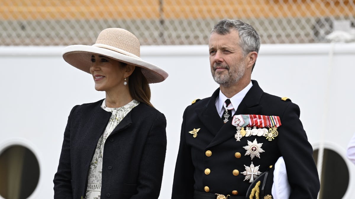 Dronning Mary og kong Frederik