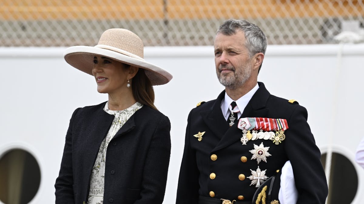 Dronning Mary og kong Frederik