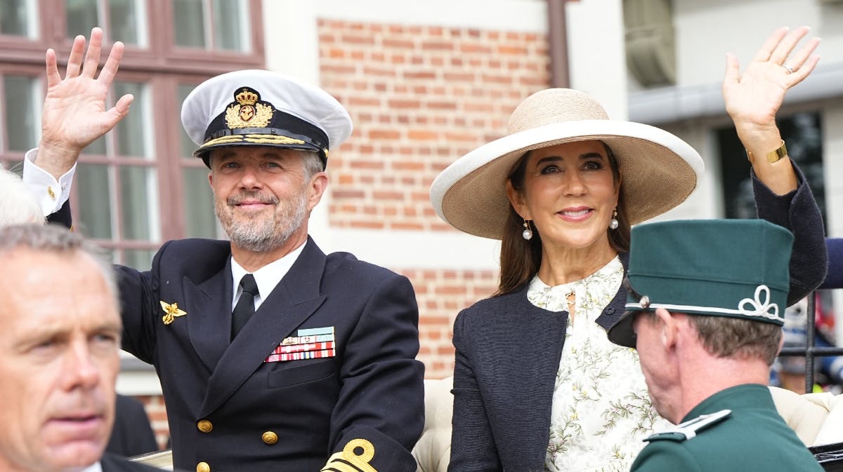 Kong Frederik og dronning Mary