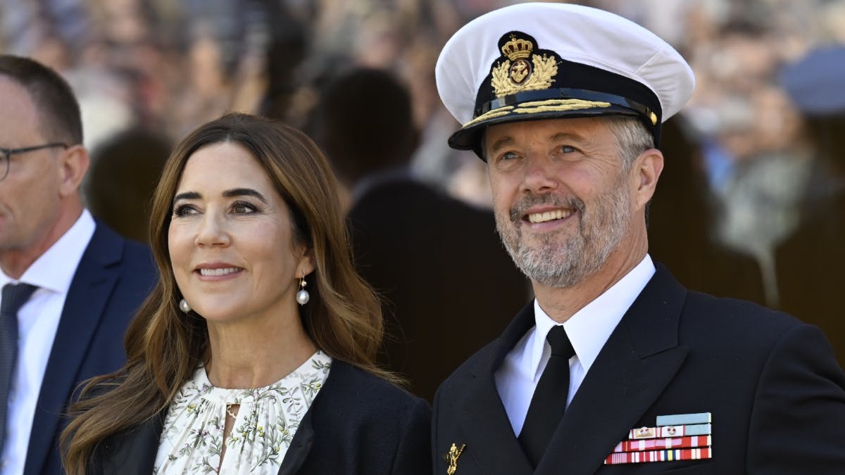 Dronning Mary og kong Frederik