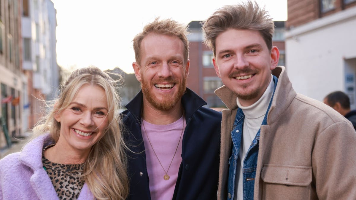 Anne Glad, Tobias Hansen og Jacob Holst Mouritzen.&nbsp;