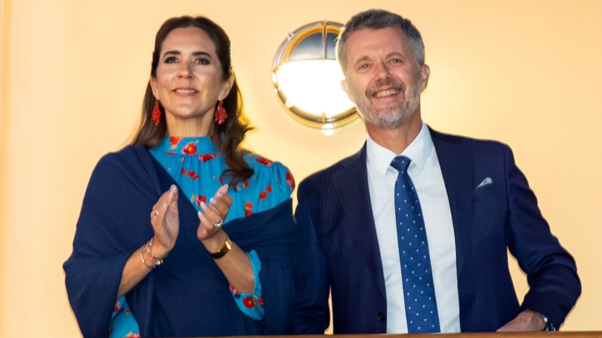 Dronning Mary og kong Frederik