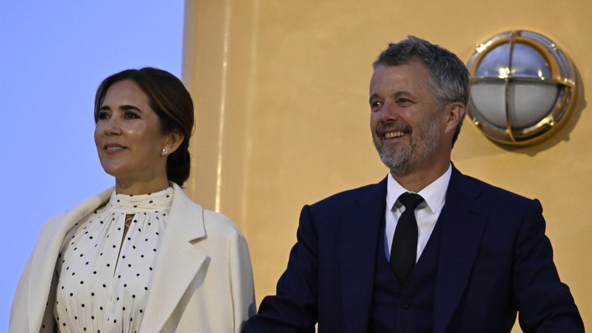 Dronning Mary og kong Frederik