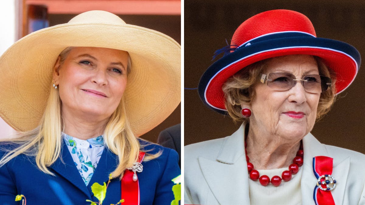 Kronprinsesse Mette-Marit og dronning Sonja. 