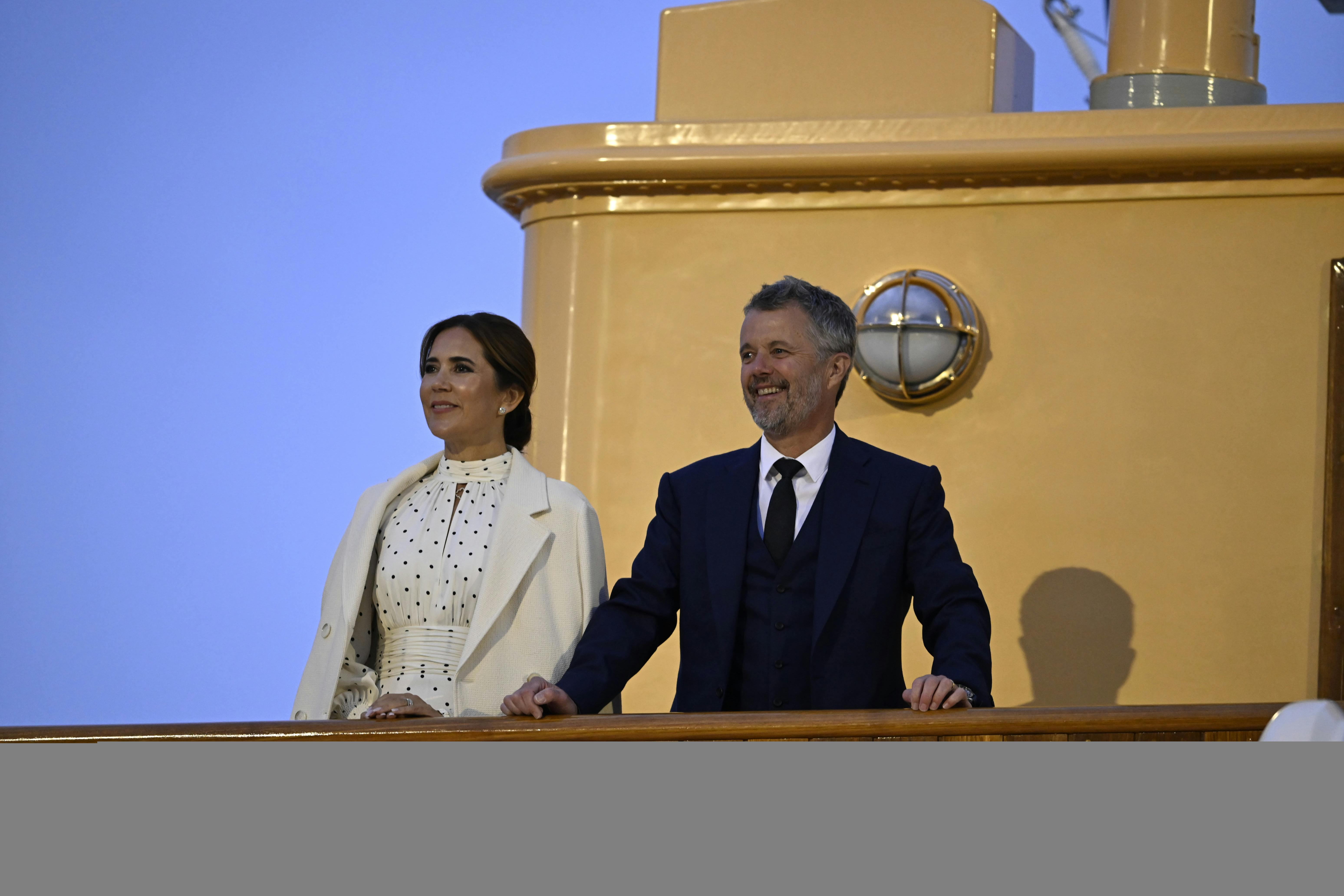 Dronning Mary og kong Frederik