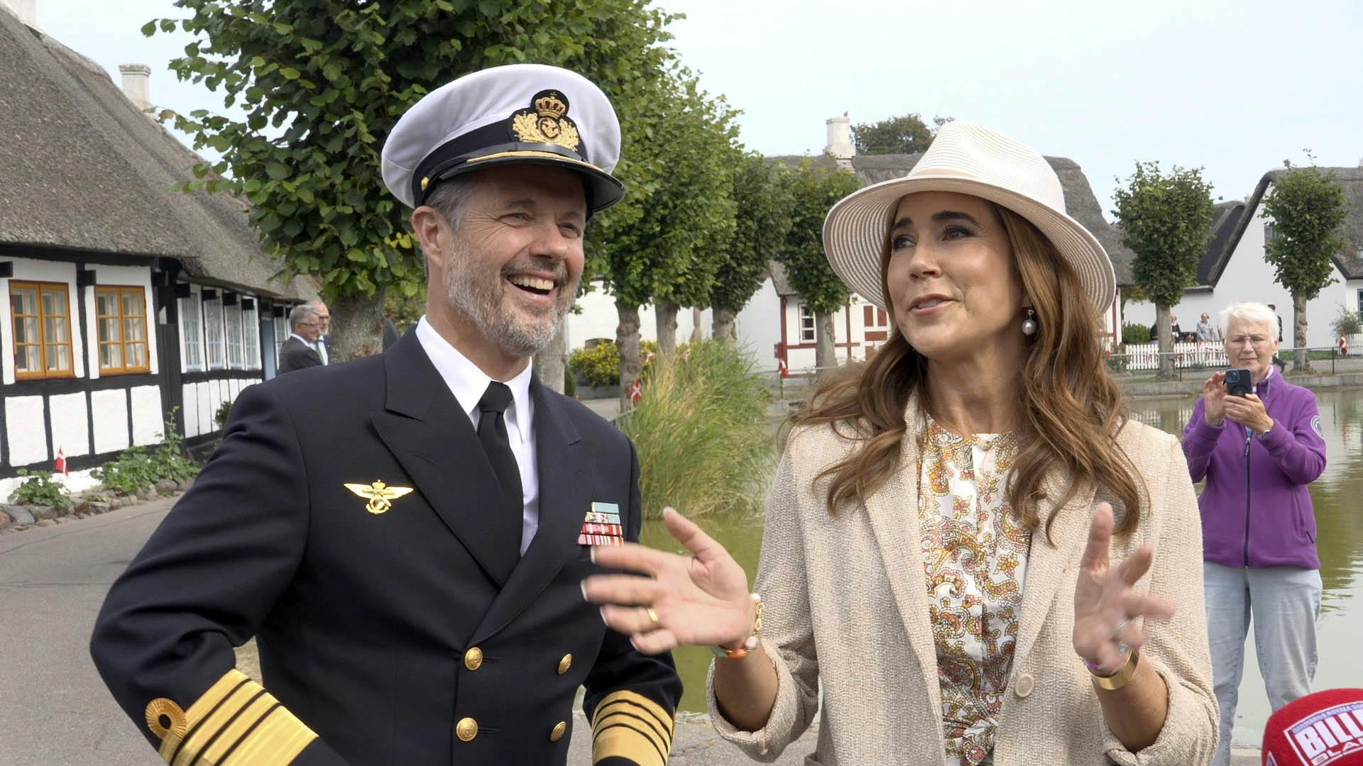Kong Frederik og dronning Mary.