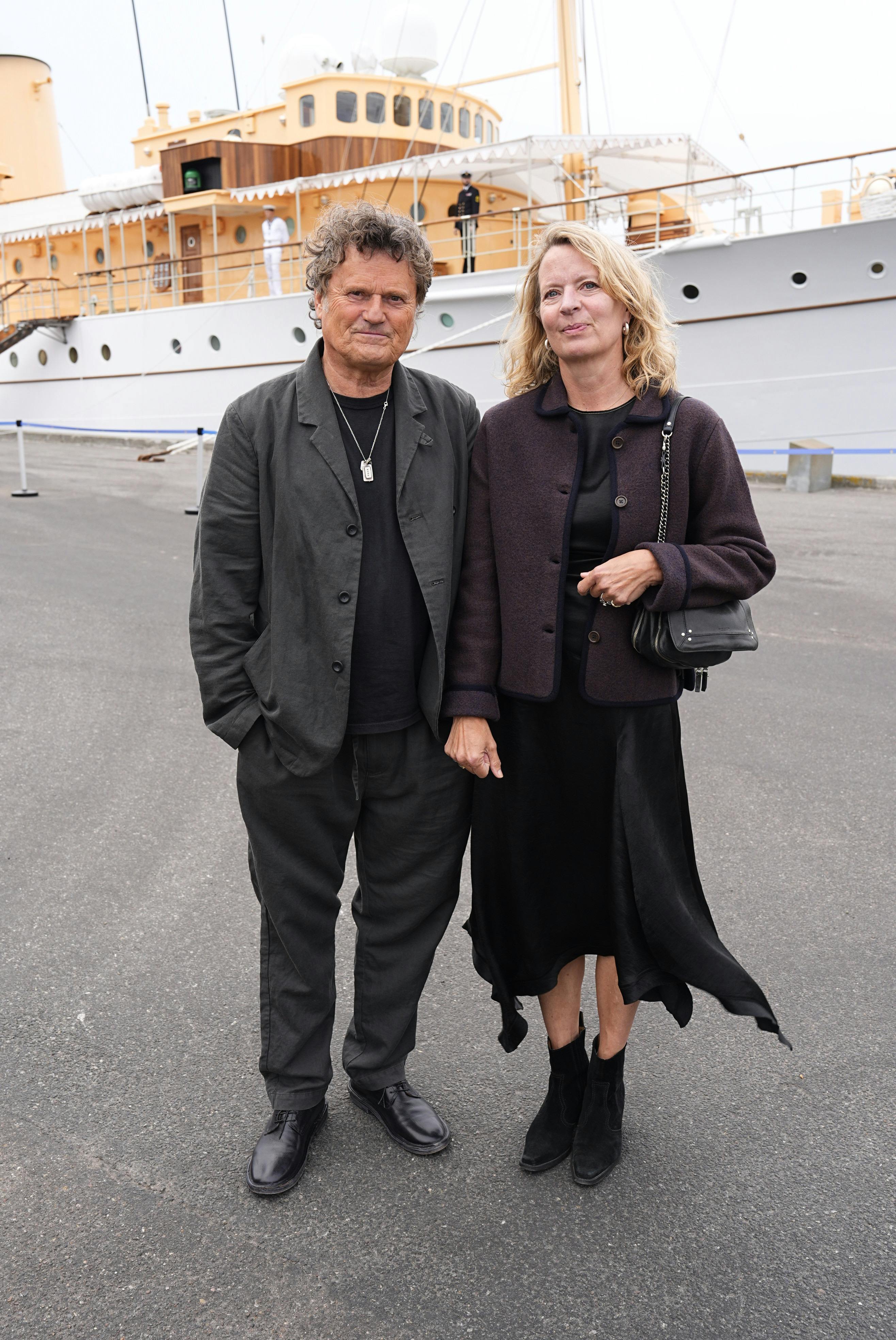 Poul Krebs med sin kone Ulla Krebs.