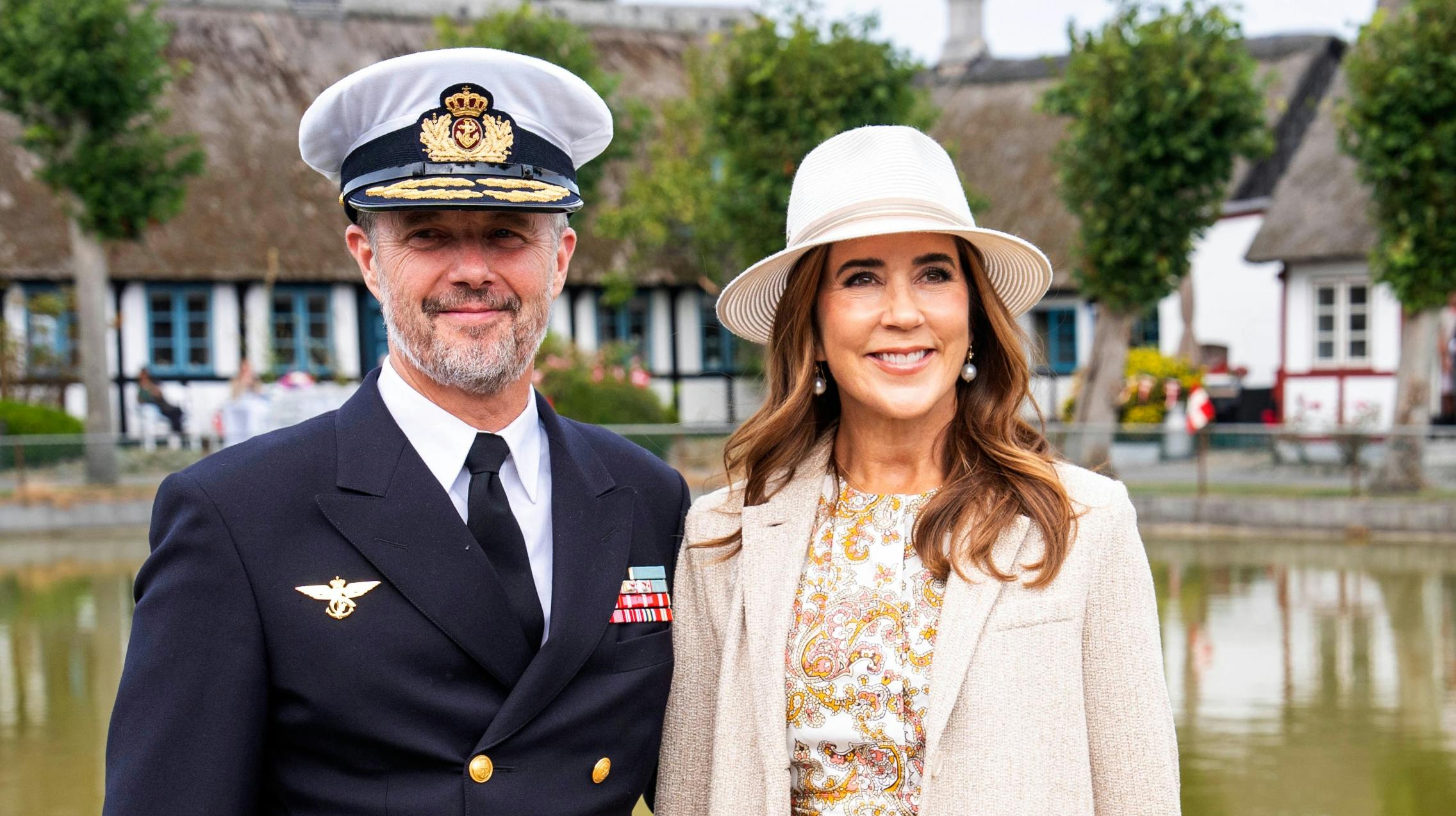 Kong Frederik og dronning Mary.