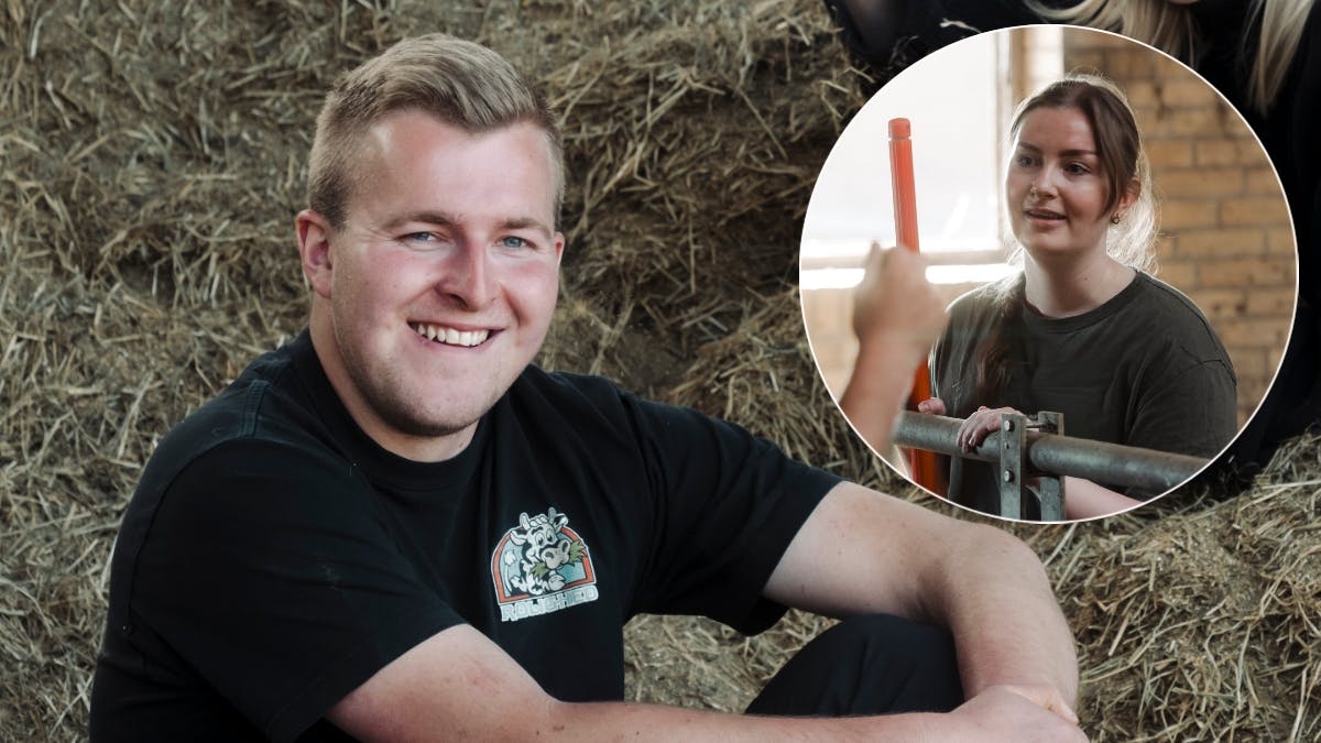 Emil og Manon fra "Landmand søger kærlighed".&nbsp;