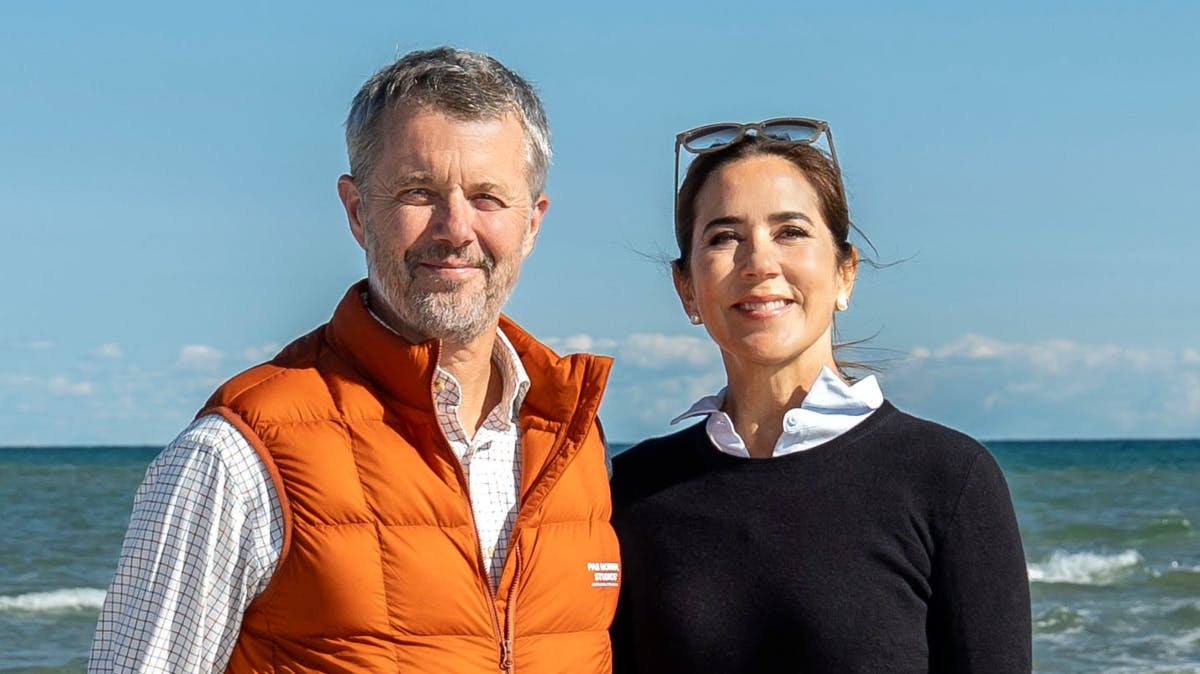 Kong Frederik og dronning Mary.