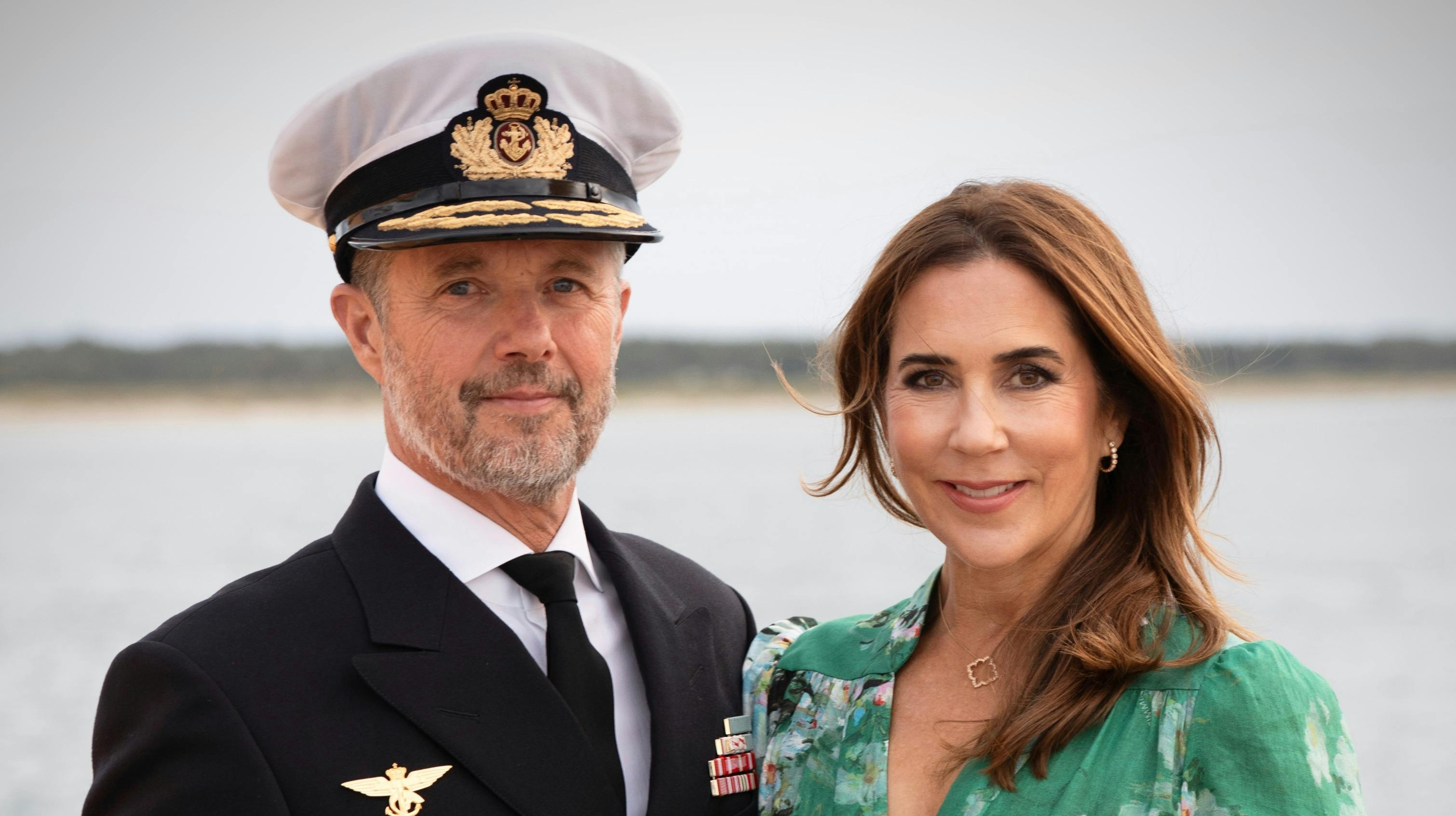 Kong Frederik og dronning Mary.
