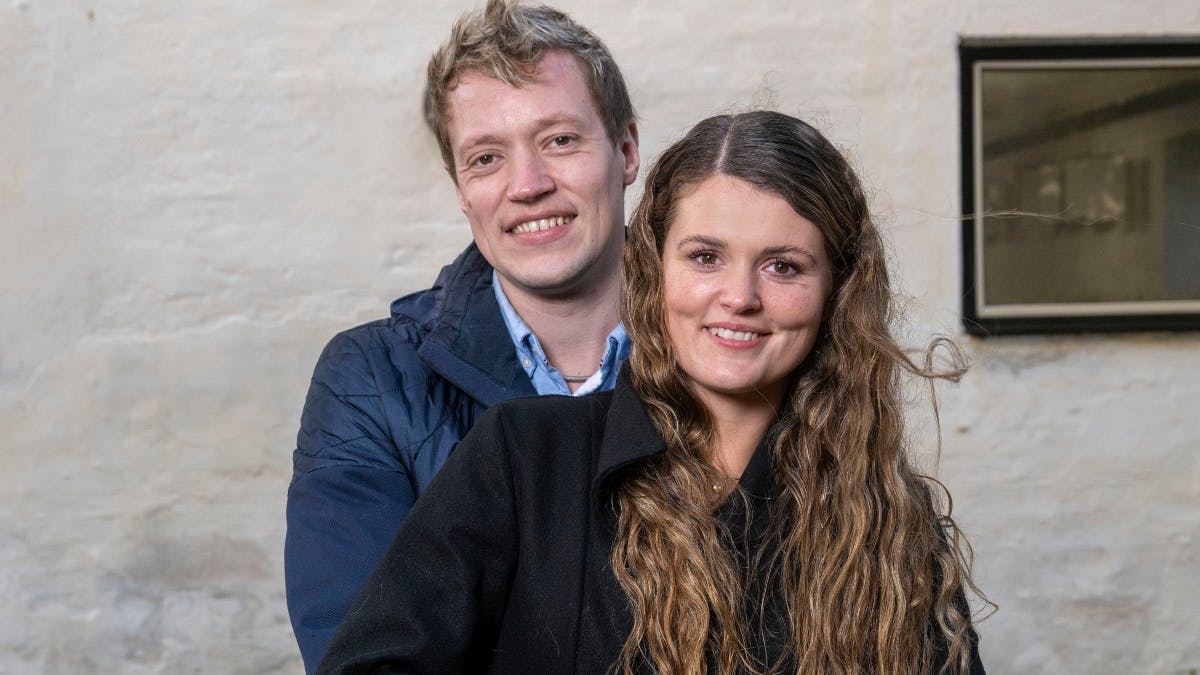 Jonas og Katrine fra "Landmand søger kærlighed"