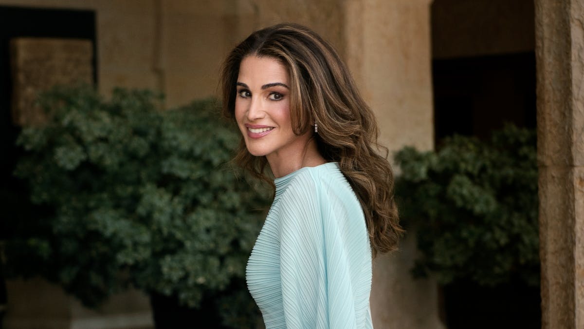 Dronning Rania. 