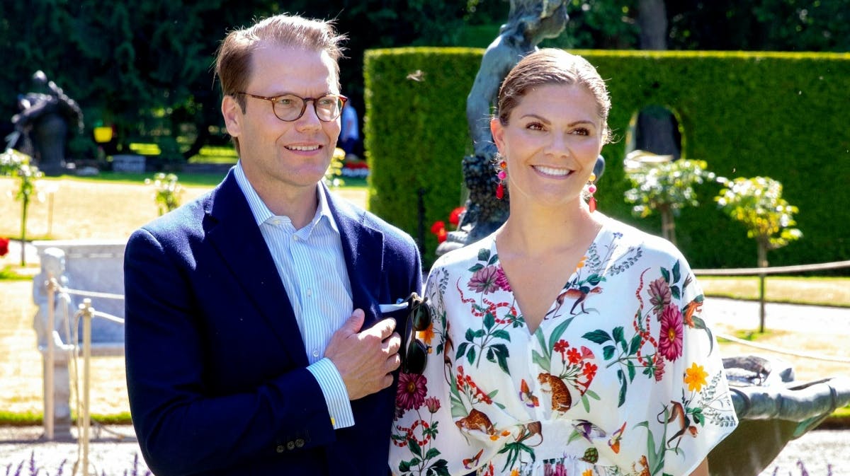 Prins Daniel og kronprinsesse Victoria.