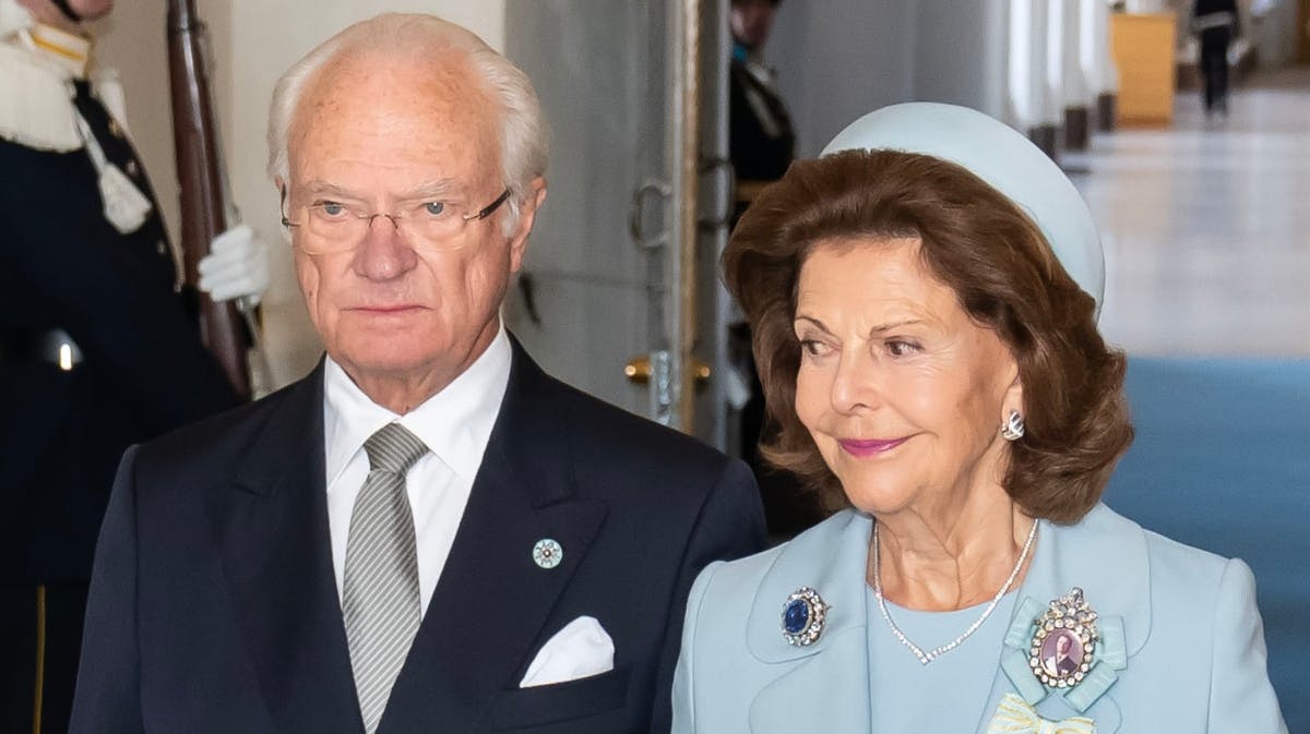 Kong Carl Gustaf og dronning Silvia