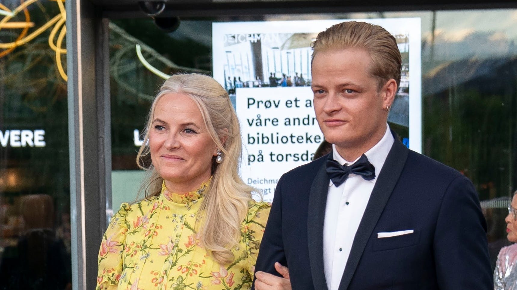 Kronprinsesse Mette-Marit og Marius Borg Høiby.