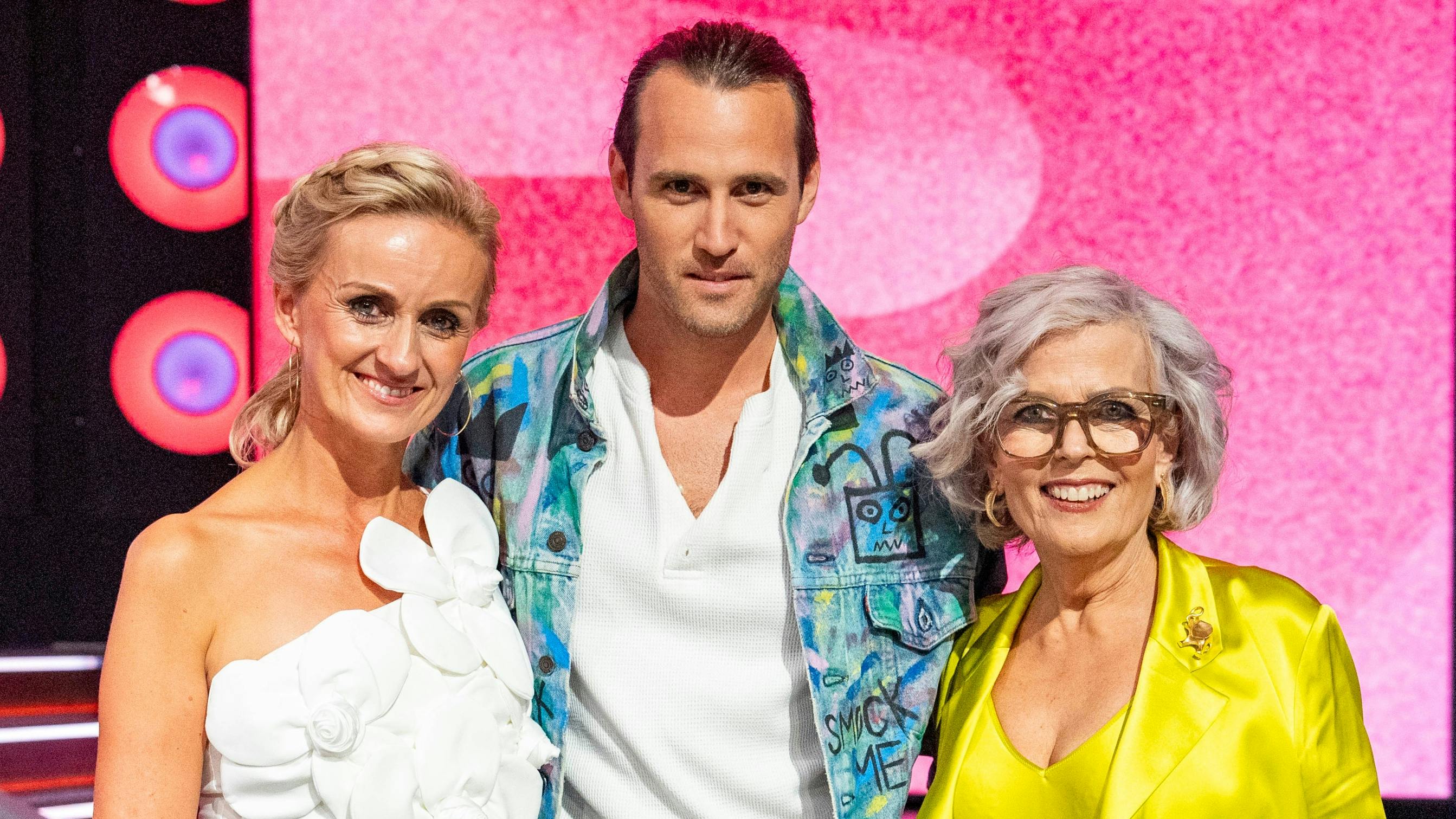 "Vild med dans"-dommerne Marianne Eihilt, Sonny Fredie Pedersen og Lene James Mikkelsen. 