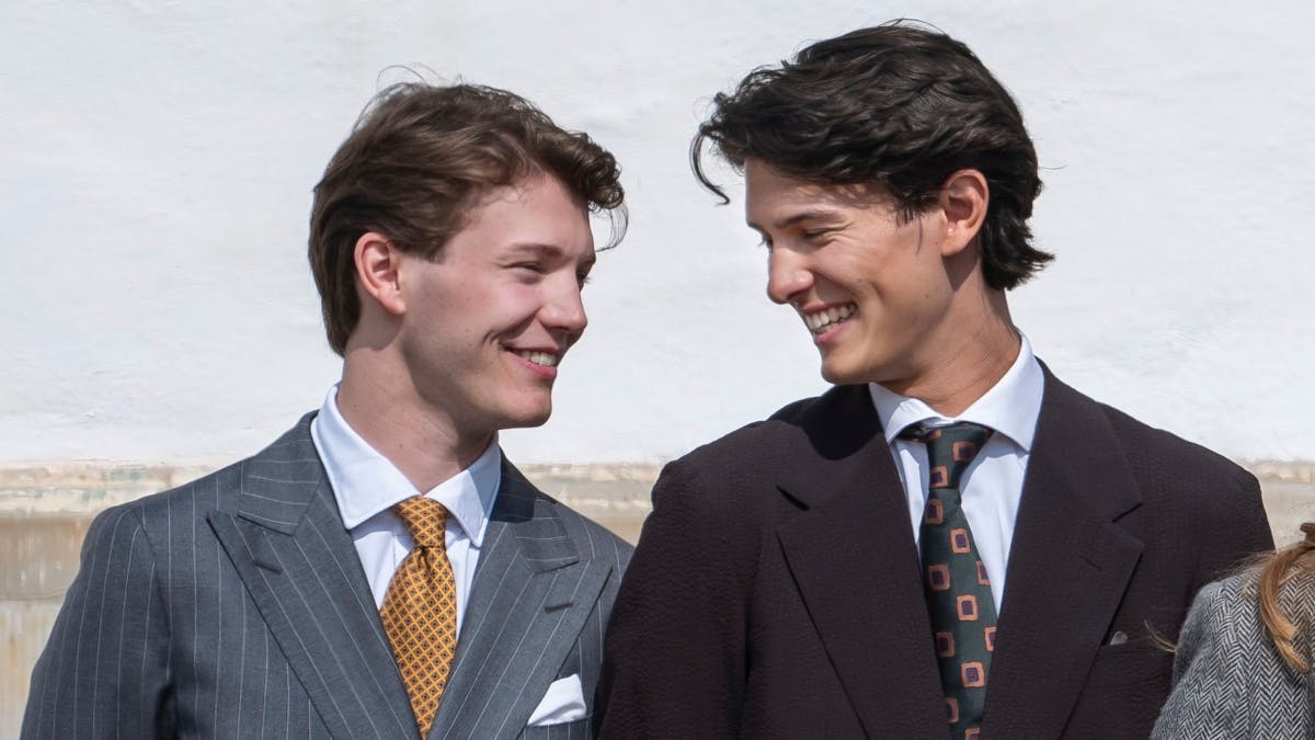 Grev Felix og grev Nikolai. 
