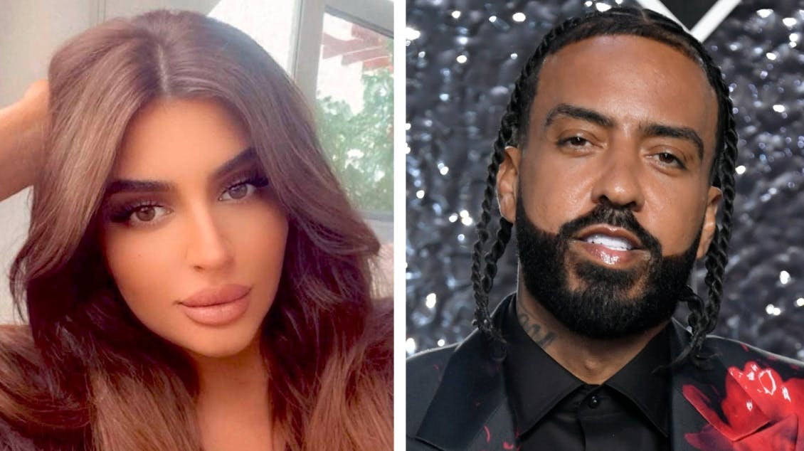 Prinsesse Mahra og French Montana. 